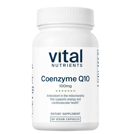 Vital Nutrients Co Enzyme Q10 100mg 60 Caps