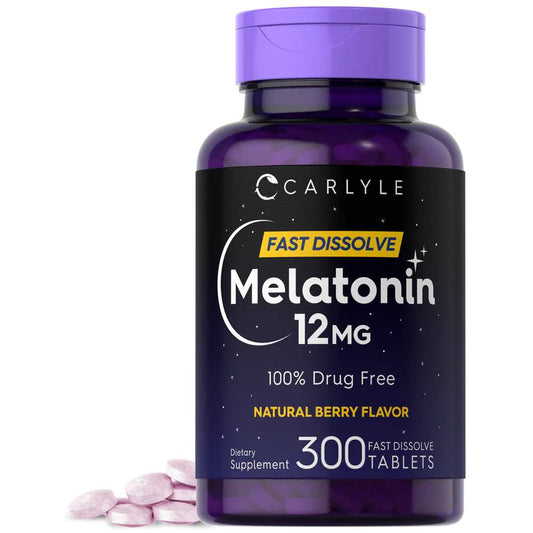 Carlyle Nutritionals Melatonin 12mg | 300 Tablets