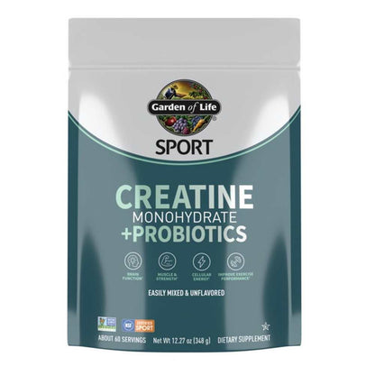Garden of Life Sport Creatine Plus Probiotics Powder 348g