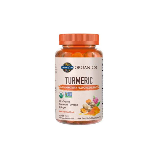 Garden of Life Organics Turmeric Inflammatory Response 120 Gummies