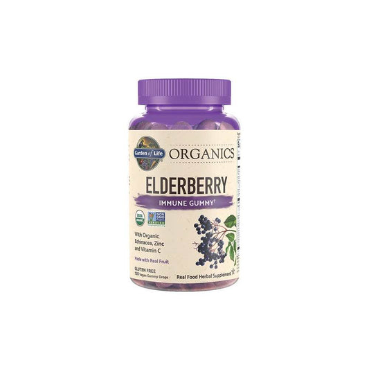 Garden of Life Organics Elderberry Immune 120 Gummy