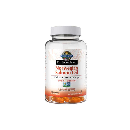 Garden of Life Dr. Formulated Salmon Oil 60 Softgels