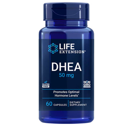 Life Extension Dhea Dehydroepiandrosterone 50 Mg – 60 Capsules