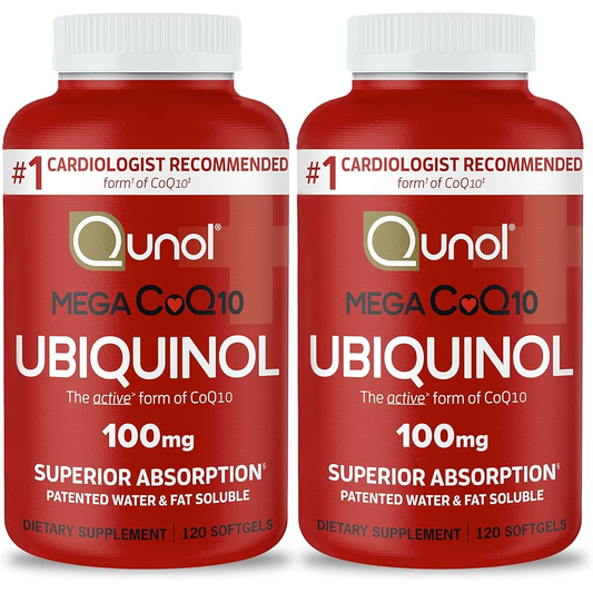 Ubiquinol Coq10 Qunol Mega Coq10