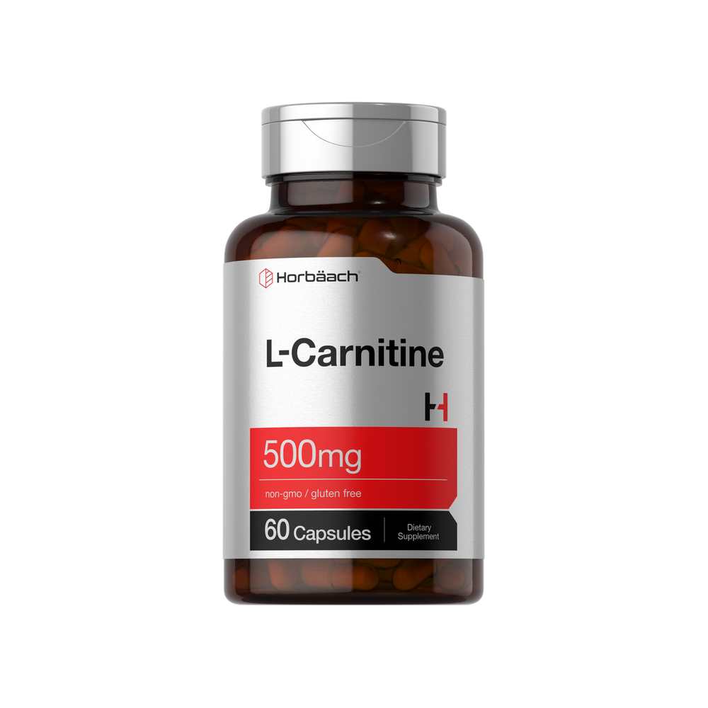 Horbäach L-Carnitine 500mg | 60 Capsules
