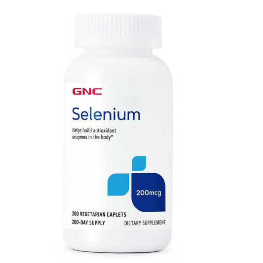Gnc Vegetarian Selenium – 200 Caplets, 200-Day Supply
