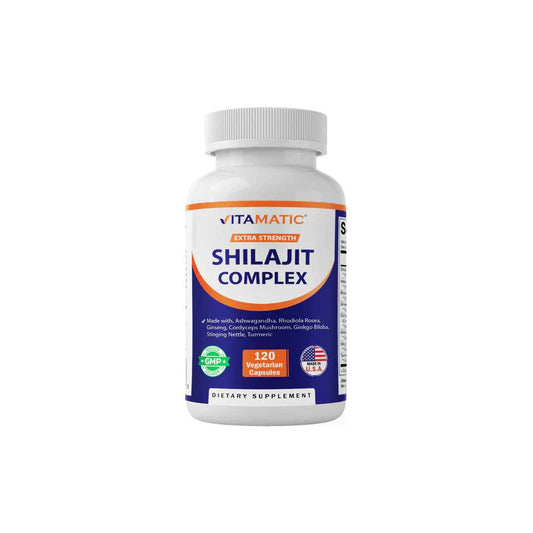 Vitamatic Shilajit Complex 900mg 120 Capsules
