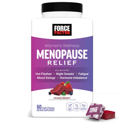 Force Factor Women’s Wellness Menopause Relief – 60 Soft Chews