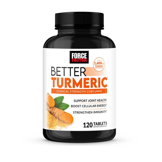 Force Factor Better Turmeric – 120 Tablets