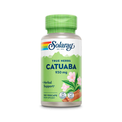 Solaray Catuaba Bark 930mg 100 Caps