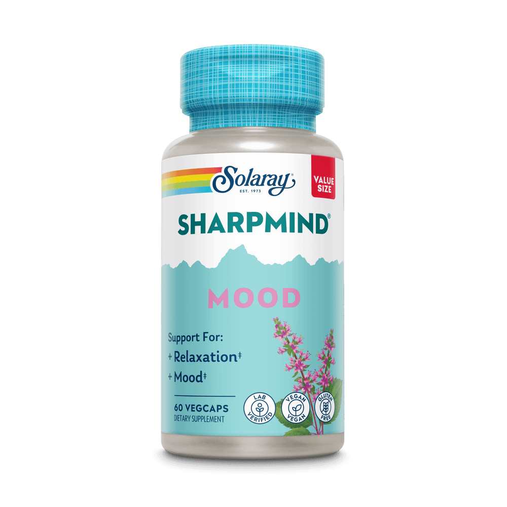 Solaray Sharp Mind Nootropics Mood 60 Caps