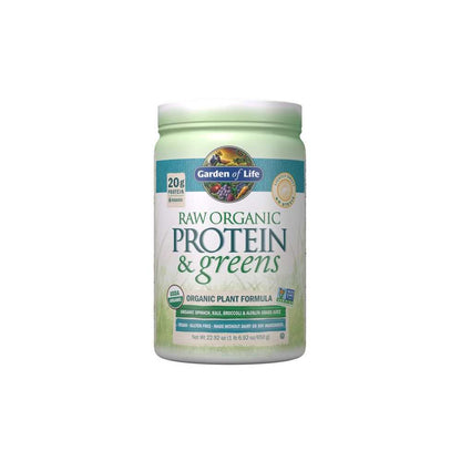 Garden of Life Raw Protein & Greens Lightly Sweet 23oz (651g) Powder