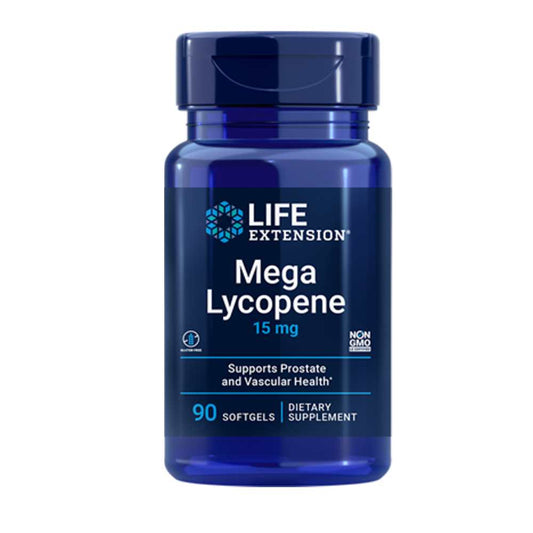 Life Extension Mega Lycopene 15 Mg, 90 Softgels