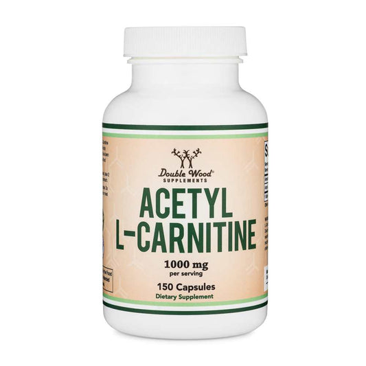 Double Wood Acetyl L-Carnitine – 1000 Mg per Serving – 150 Capsules