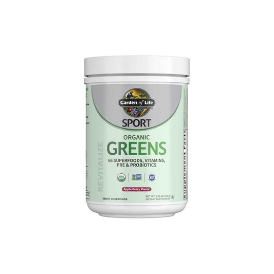 Garden of Life Sport Organic Greens Powder - Apple Berry 270g