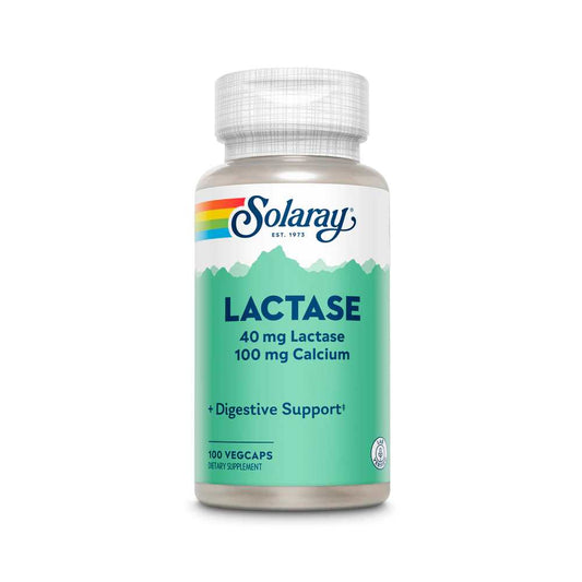 Solaray Lactase 100 Caps