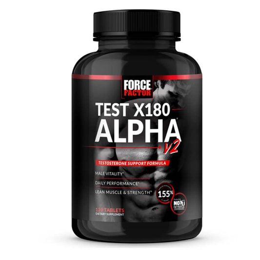 Force Factor Test X180 Alpha V2 – 120 Tablets