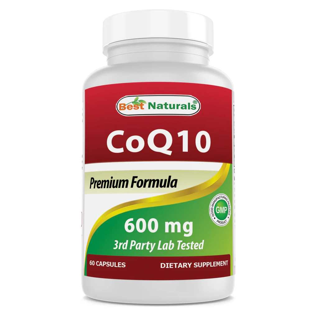 Best Naturals CoQ10 600 mg 60 Capsules