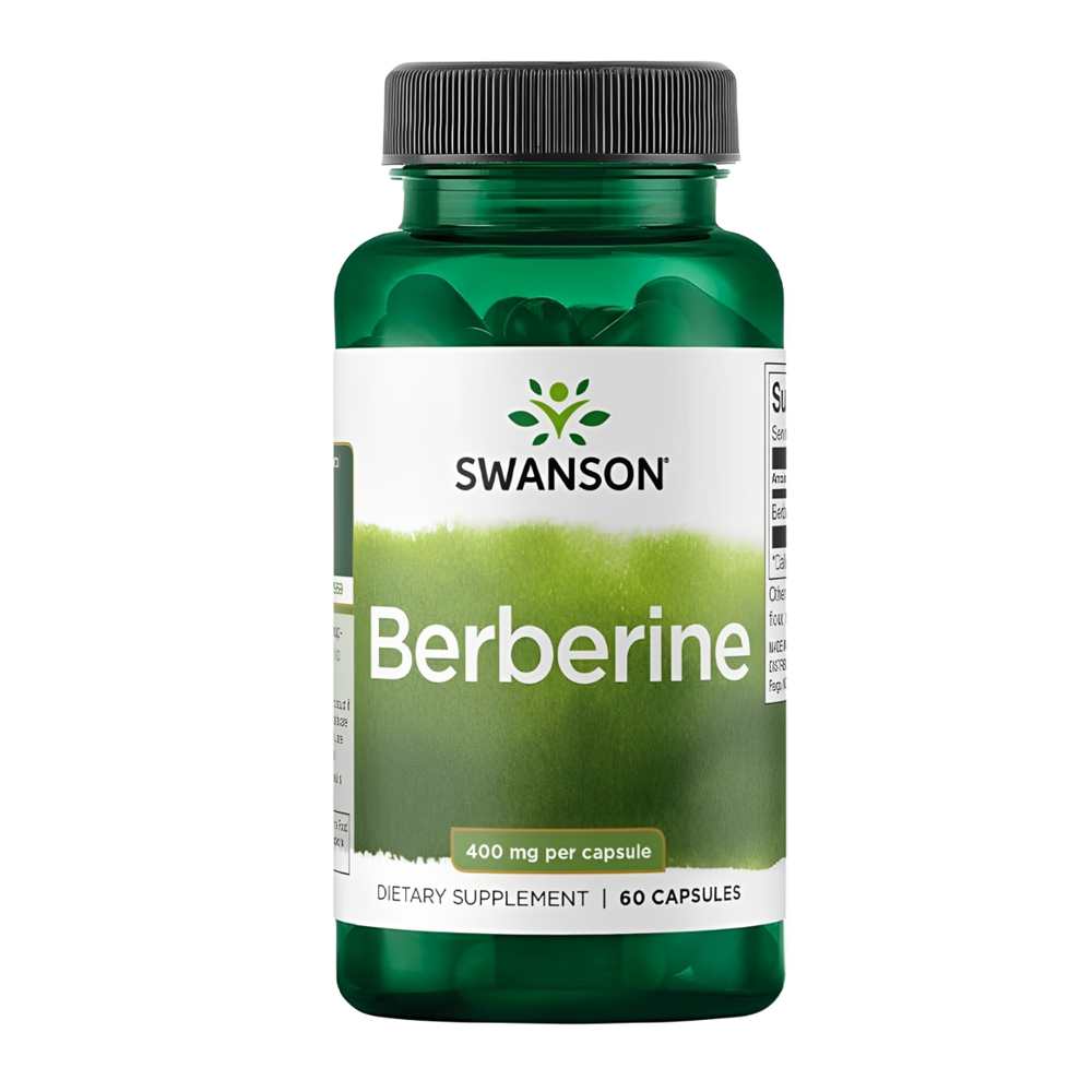 Swanson Berberine – 400mg per Capsule – 60 Capsules Dietary Supplement