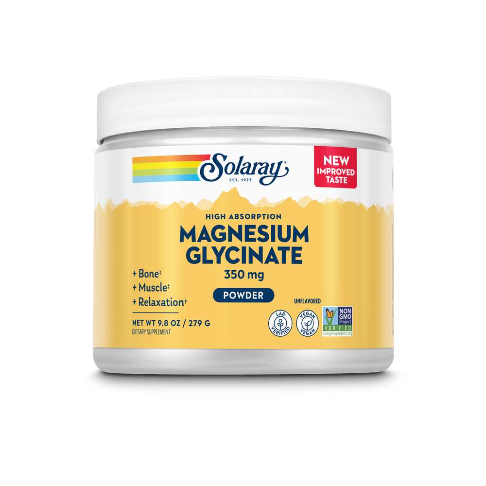 Solaray Magnesium Glycinate Powder 279g
