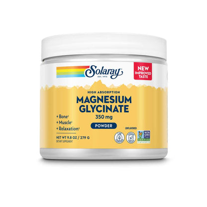 Solaray Magnesium Glycinate Powder 279g