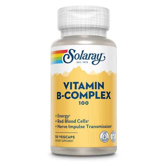 Solaray Vitamin B-Complex 100 50 Caps