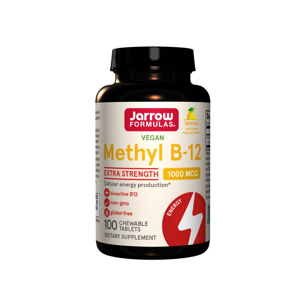 Jarrow Formulas Methyl B-12 Lemon - 1000mcg 100 Tabs