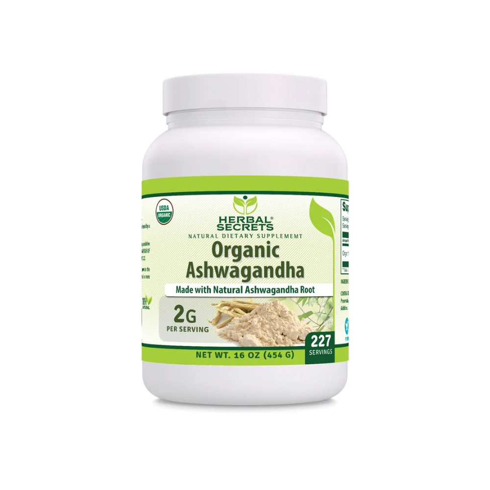 Herbal Secrets Ashwagandha Powder 454g