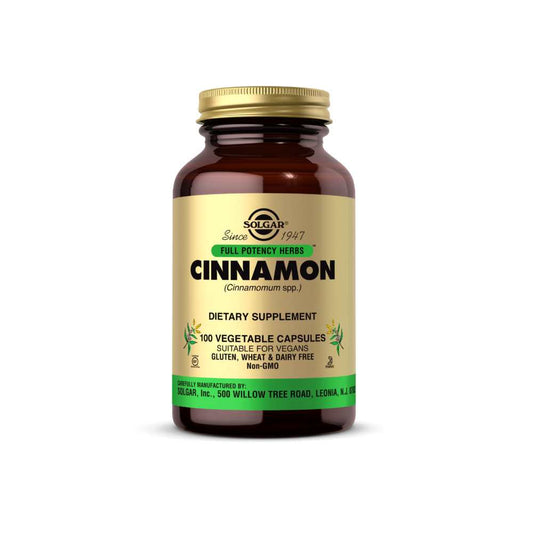 Solgar Fp Cinnamon 100 Vegetable Capsules