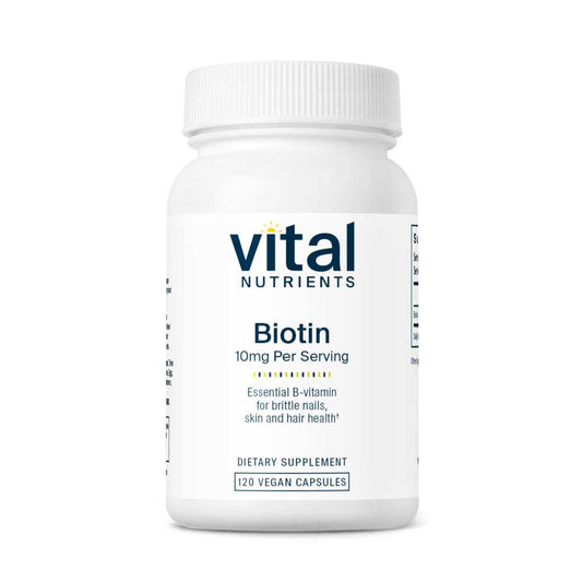 Vital Nutrients Biotin 10mg 120 Caps