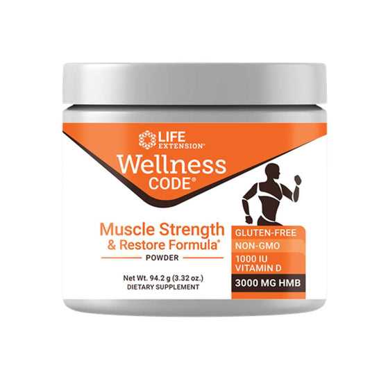 Life Extension Wellness Code® Muscle Strength & Restore Formula 94.2g