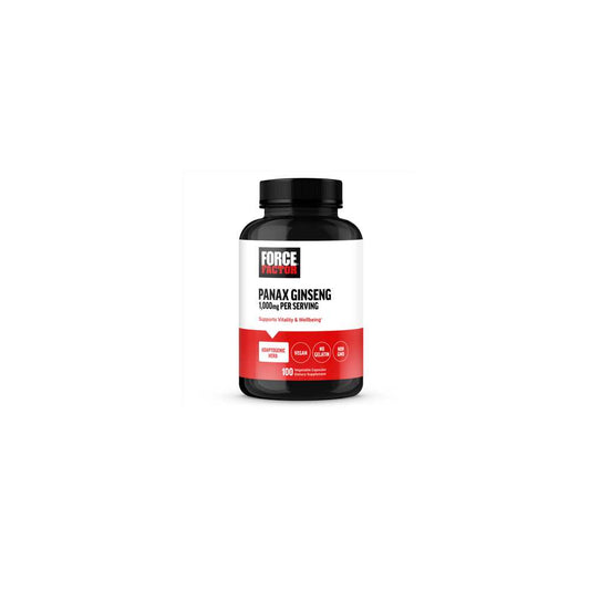 Force Factor Panax Ginseng – 100 Capsules