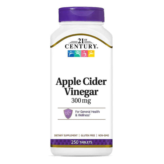 21st Century Apple Cider Vinegar 300 mg 250 Tablets