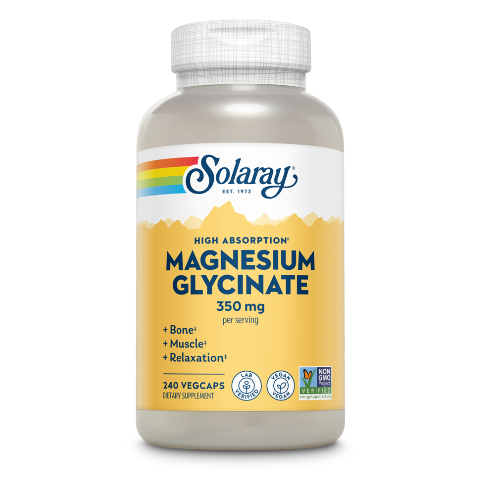 Magnesium Glycinate 350 Mg by Solaray