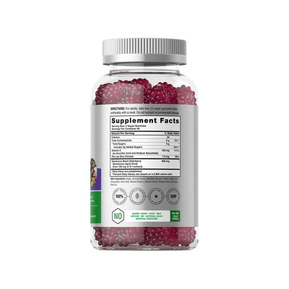 Horbäach Black Elderberry | 120 Gummies
