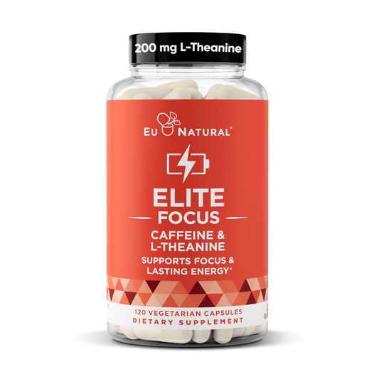 Eu Natural Elite Focus Capsules - Supports Focus And Lasting Energy