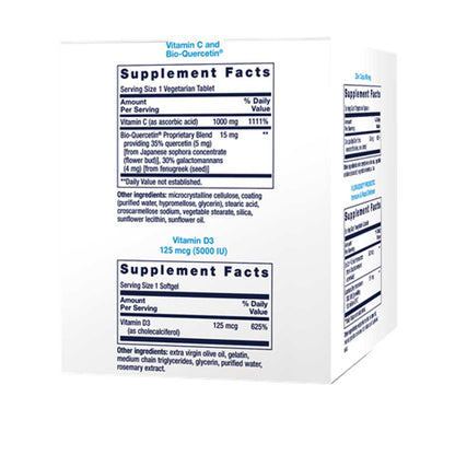Life Extension Immune Packs with Vitamin C, D, Zinc & Probiotic – 30 Packets