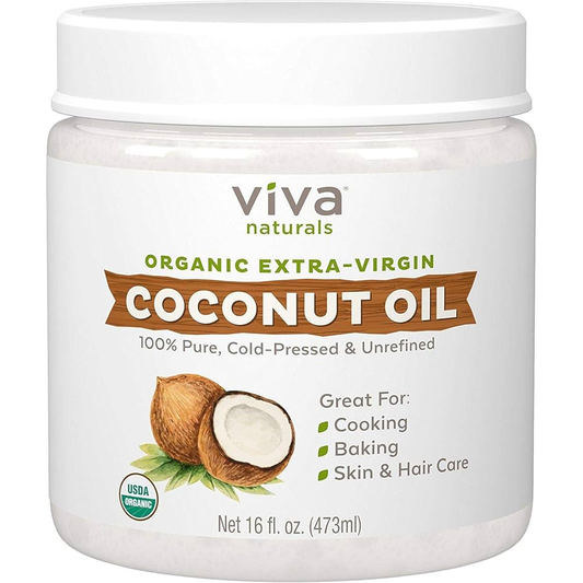 Coconut Oil Organic Extra Virgin Viva Labs