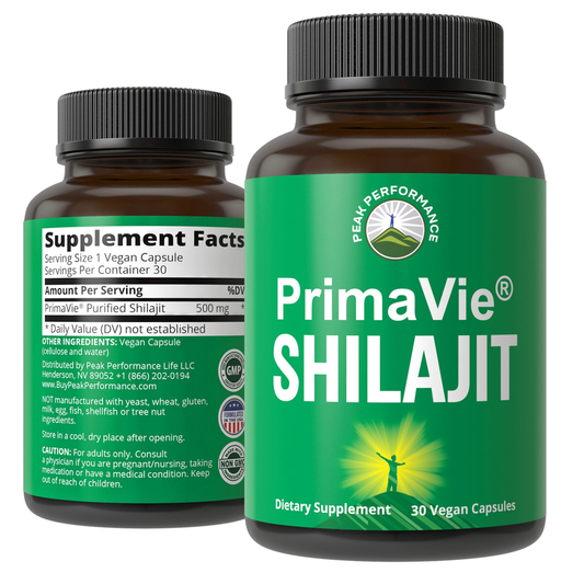 PrimaVie SHILAJIT Capsules By Peak Performance