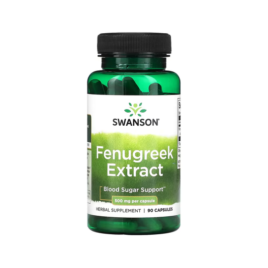 Fenugreek Extract 500MG By Swanson - Blood Sugar Support