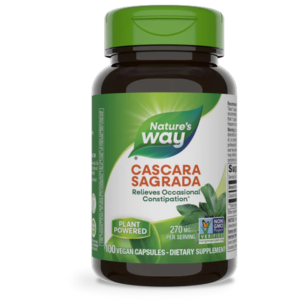 Cascara Sagrada By Nature's Way - 270MG Per Serving