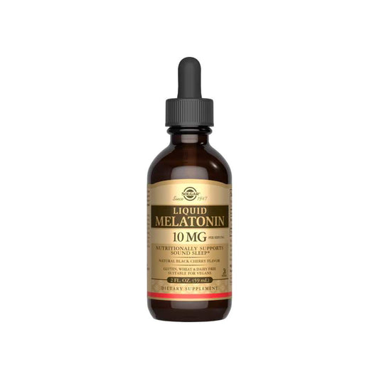 Solgar Liquid Melatonin 10 Mg – Natural Black Cherry Flavor 59ml