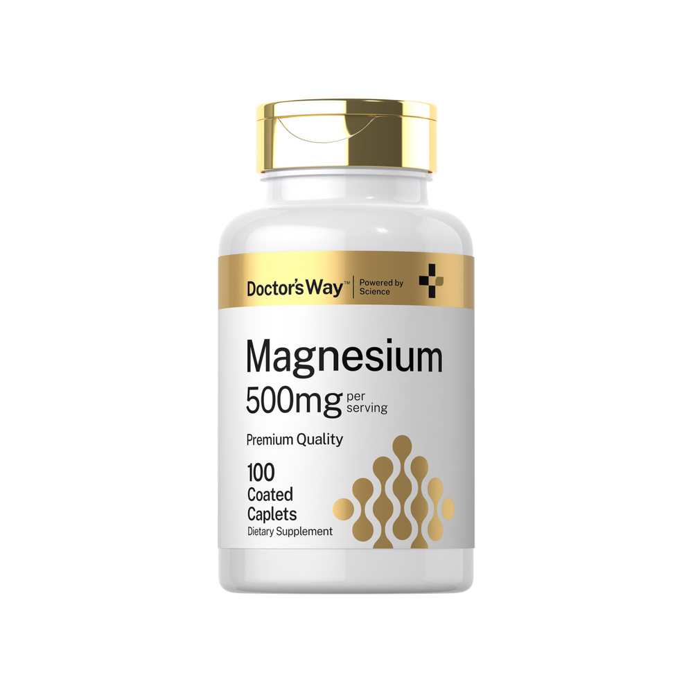 Horbäach Magnesium 500mg per Serving | 100 Caplets