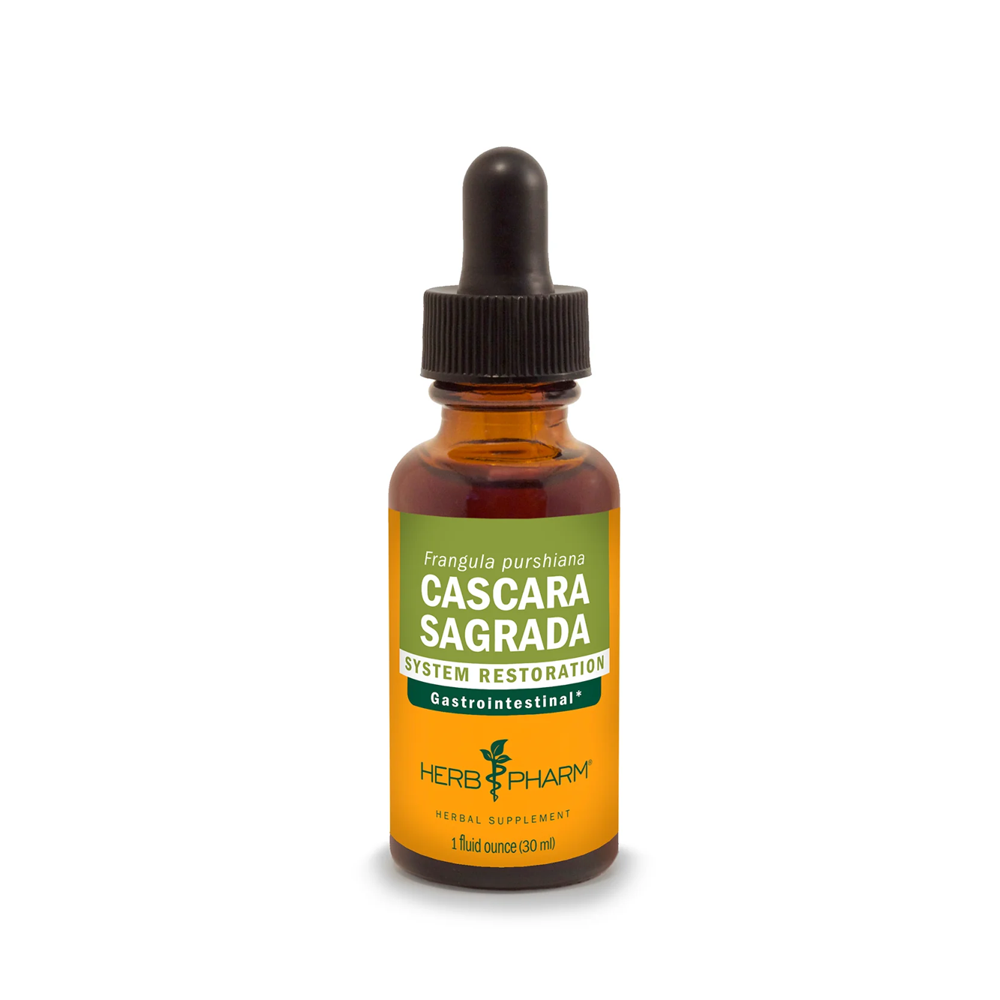 Cascara Sagrada Liquid Herbal Extract By Herb Pharm (30ML)