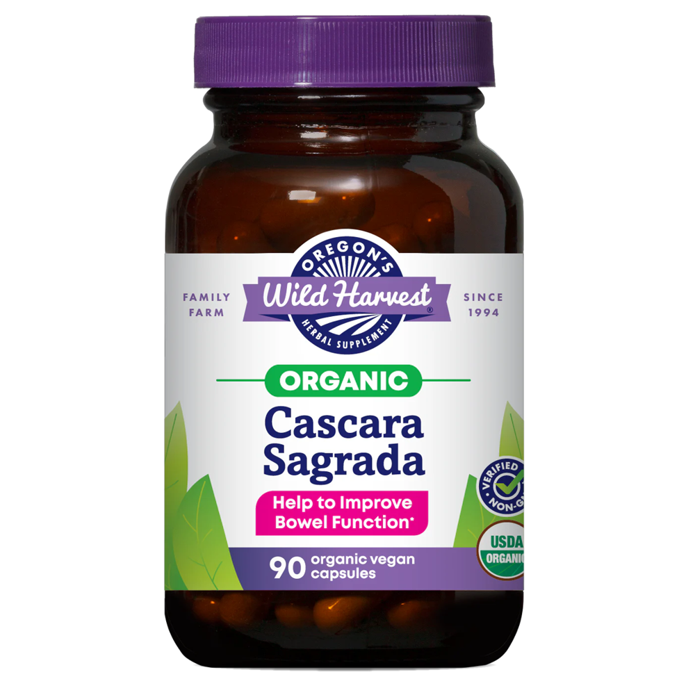 Cascara Sagrada 450MG By Carlyle Nutritionals - NON GMO | Gluten Free Capsules