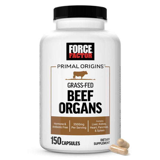Force Factor Primal Origins Beef Organs – 150 Capsules