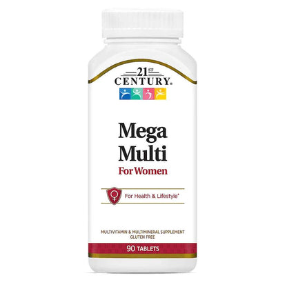 21st Century Mega Multi for Women 90 Tabs