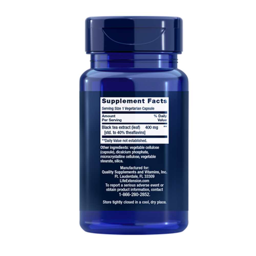 Life Extension Theaflavin Standardized Extract 30 Vegetarian Capsules