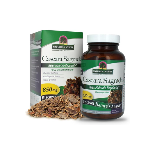 Cascara Sagrada By Nature's Answer - Supports In Maintaining Regularity