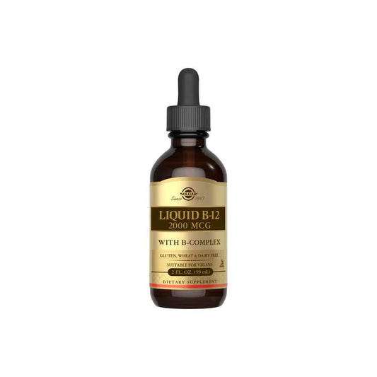 Solgar Liquid B-12 2000 Mcg with B-Complex 59ml